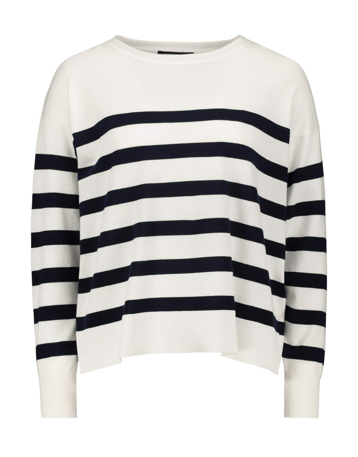 Striped Cotton Blend Knit Top - Woolworths Mauritius Online