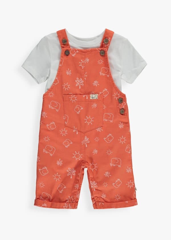 PALM WOVEN DUNGAREE - Woolworths Mauritius Online