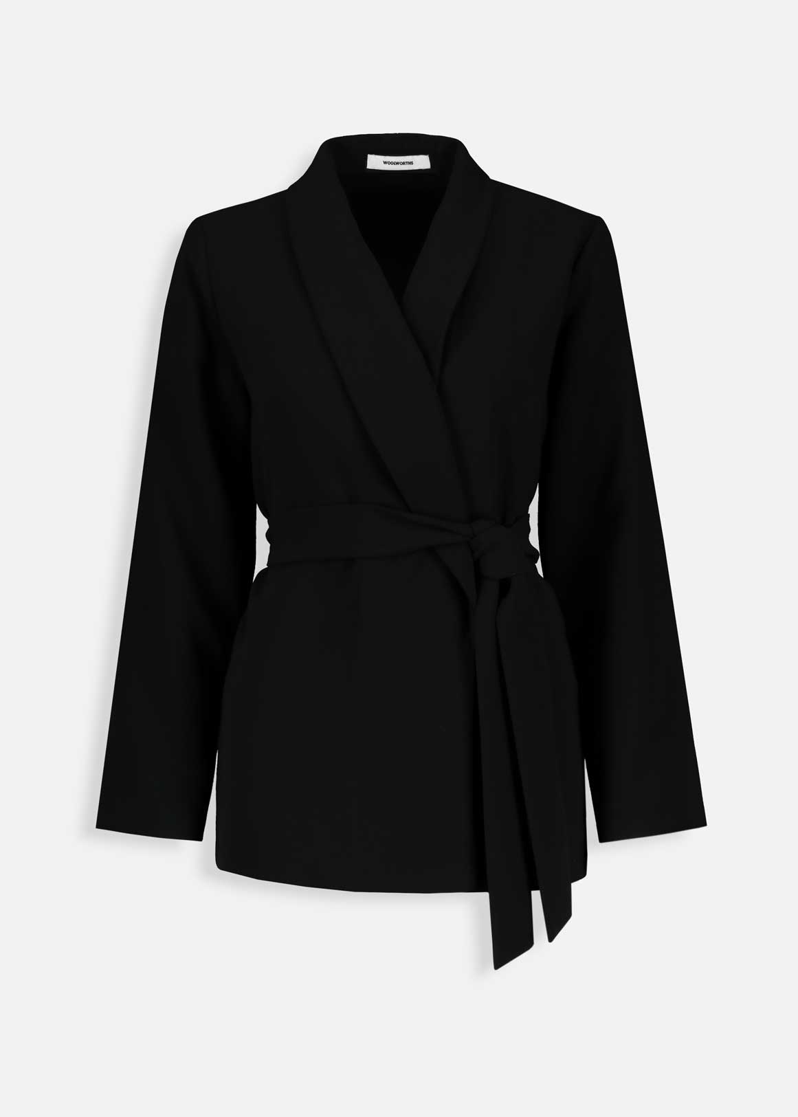 S22 BELTED WRAP JKT - Woolworths Mauritius Online