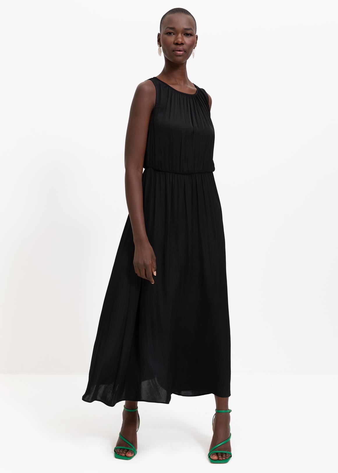 S22 SATIN MAXI DRESS - Woolworths Mauritius Online