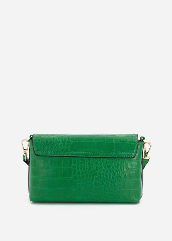 AW23 CROC FLAP BAG - Woolworths Mauritius Online